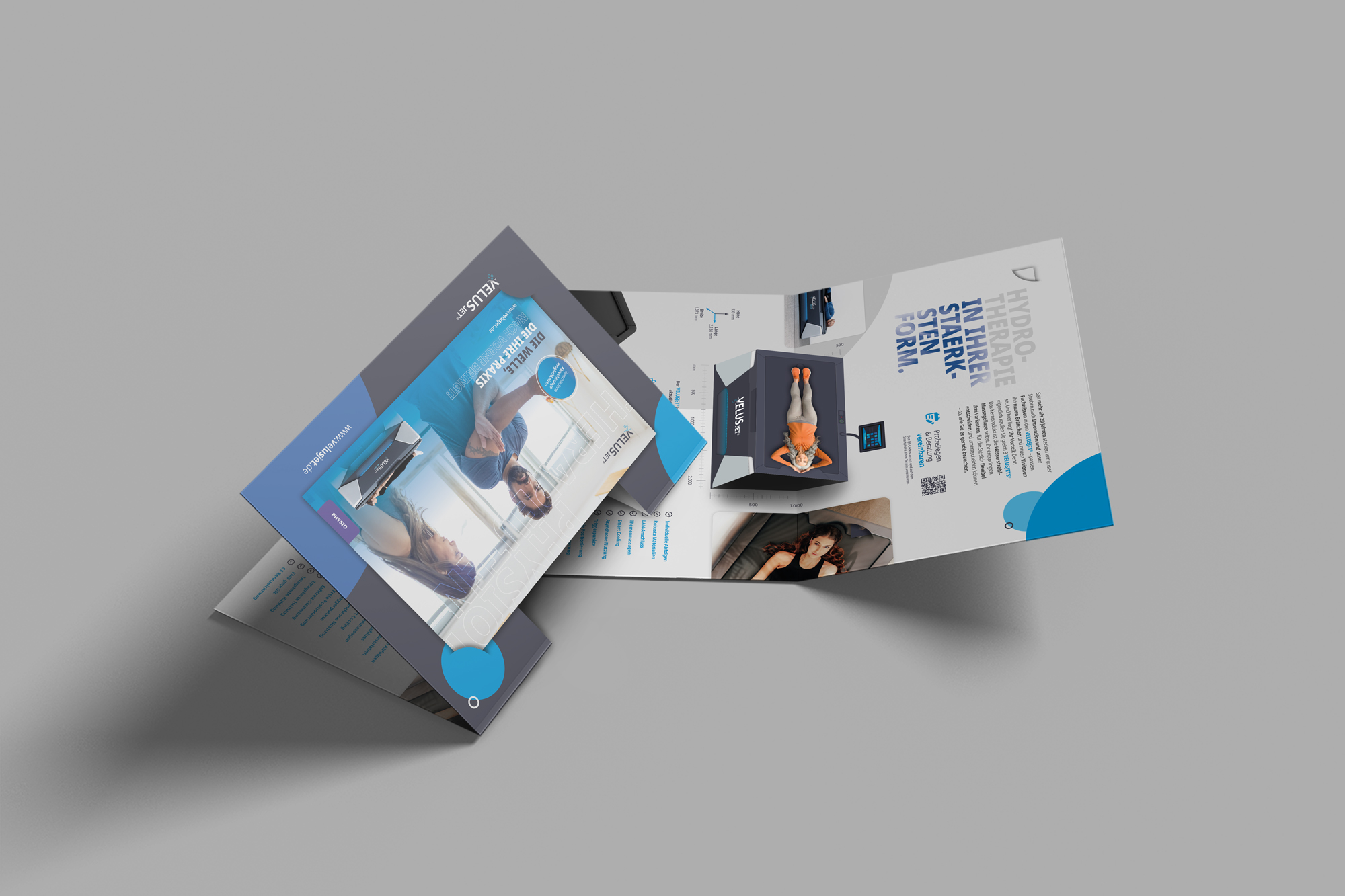 Ein Folder für Velusjet, Design von vyn