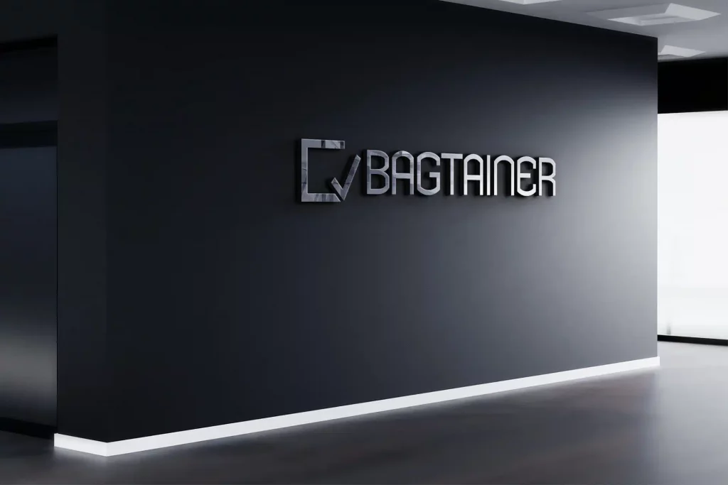 Ein Logo für das Corporate Design von Bagtainer, Design von vyn