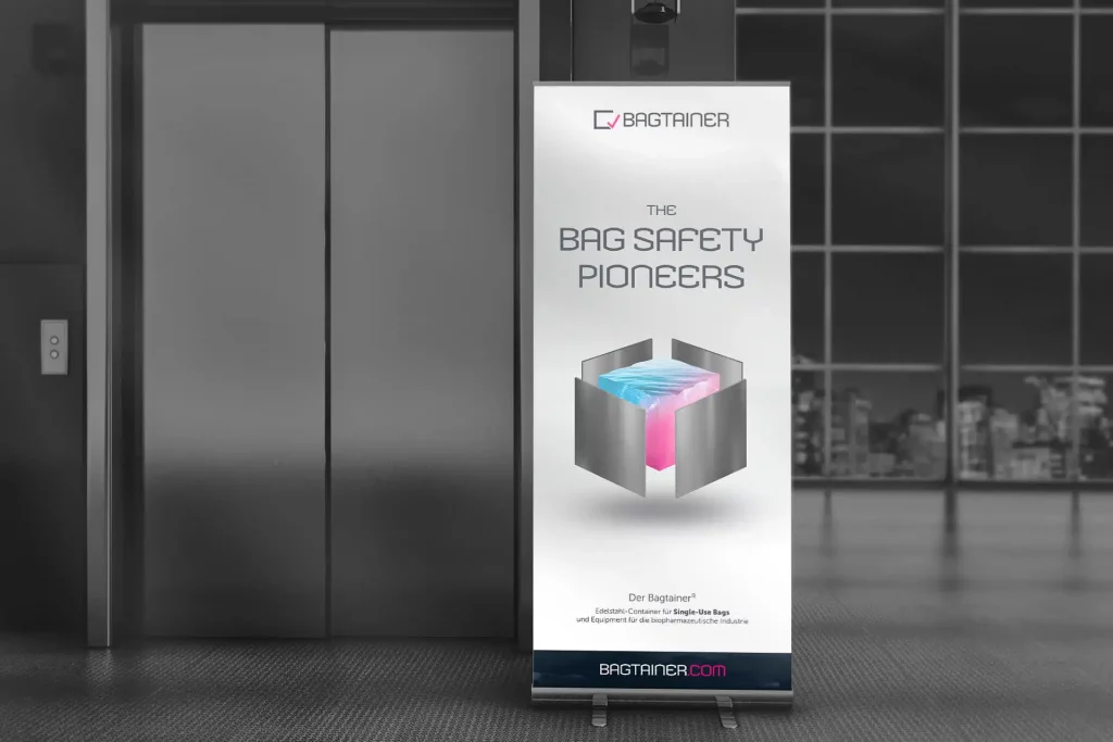 Roll-Up für Bagtainer, Design von vyn