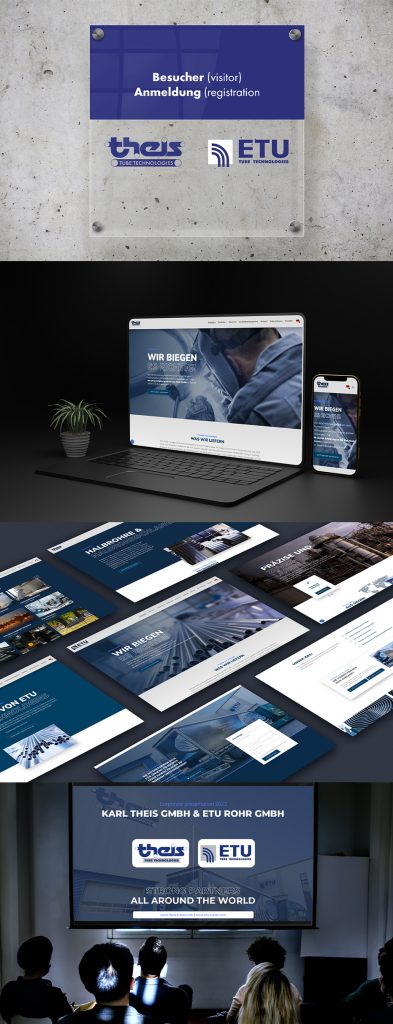 Ein Corporate Design für Karl Theis und ETU, Design von vyn