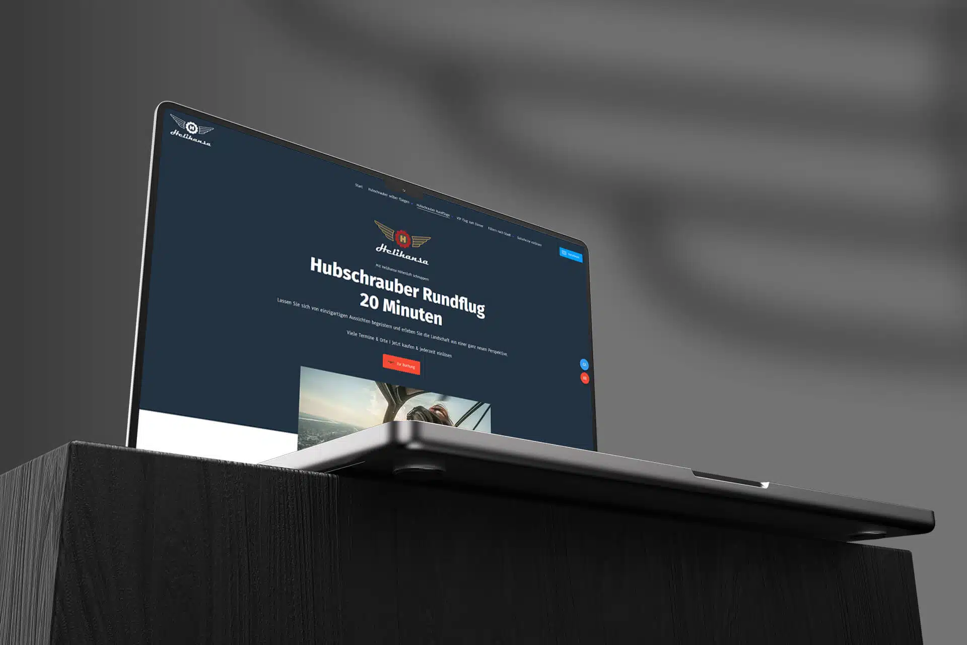 Ein Webdesign für Helihansa, Design von vyn