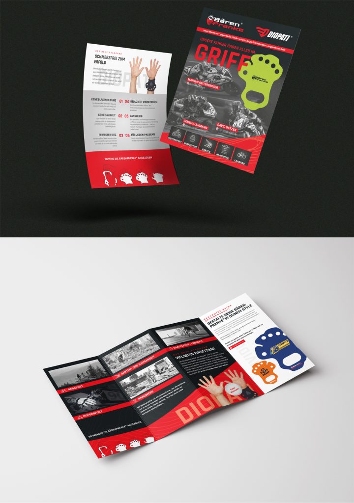 Flyer für Diopati, Design von vyn