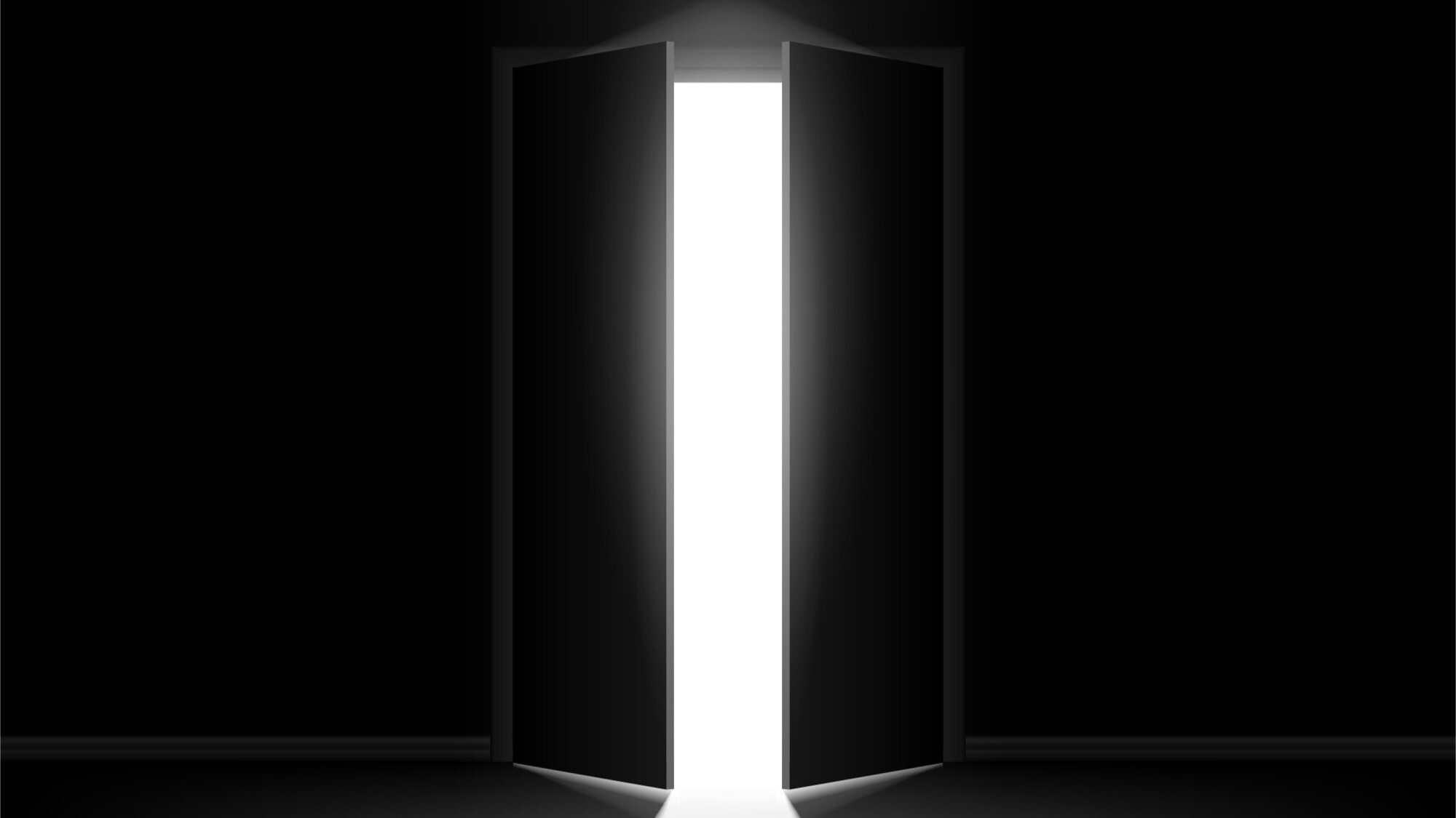 Offene Tür, Symbolbild für Doorway Pages im Black Hat SEO