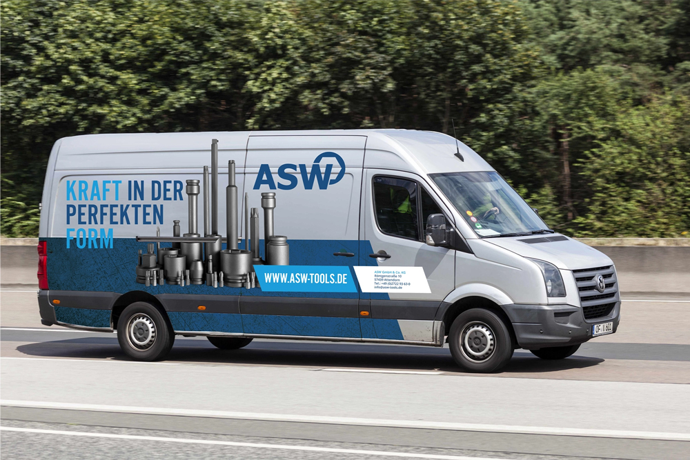Design für ein Fahrzeug von ASW, Design von vyn