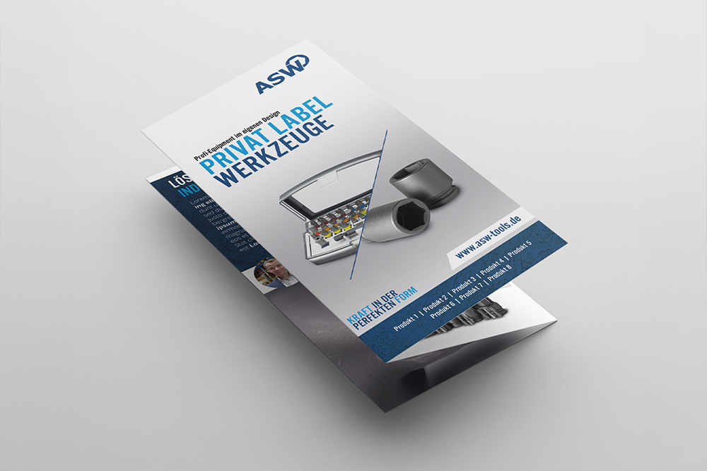 Ein Folder für ASW, Design von vyn