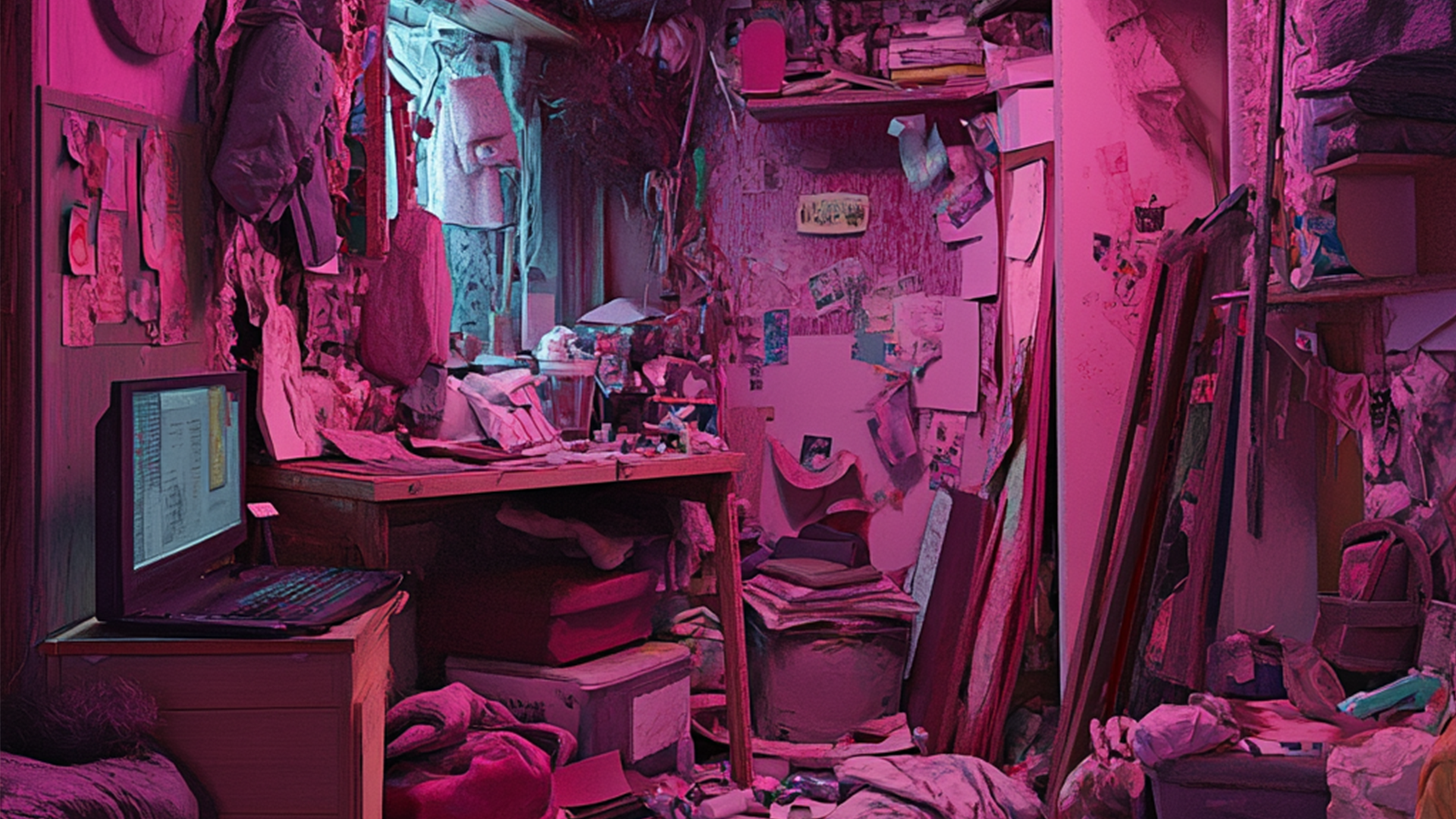 Schlechte SEO URL-Strukturen sind ungefähr so wie diese Messi Wohnung, chaotisch und eklig.